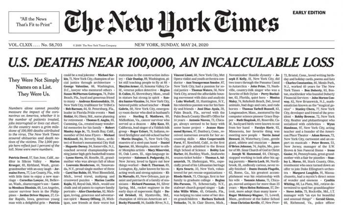 Dentro del diario la lista continúa, entrelazada con un ensayo de Dan Barry