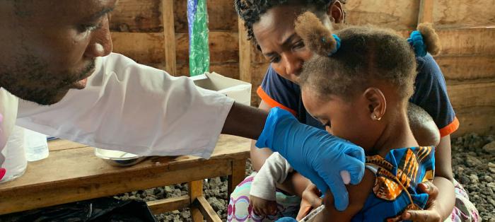 Programa de vacunación en África