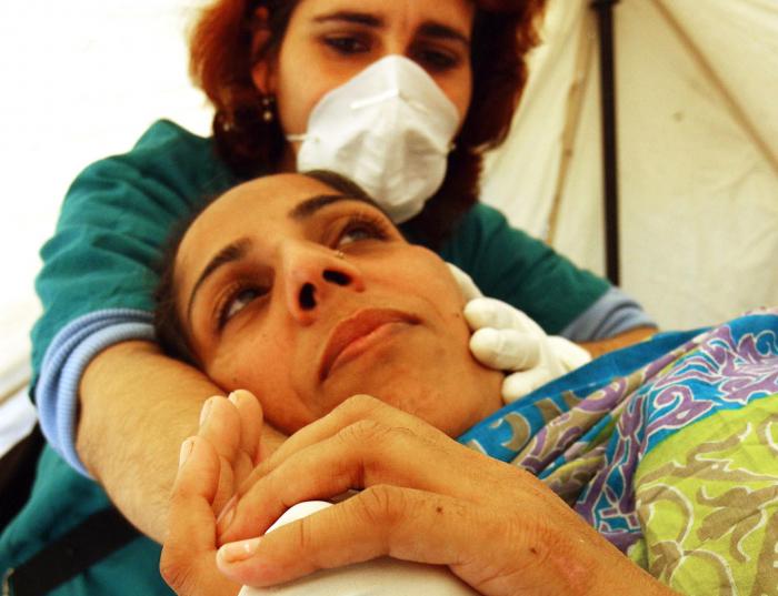 Shahina Jamil Trust Hospital, con capacidad de 300 camas, privado, enclavado en la región de Abbotabad,lugar donde un grupo de médicos cubanos prestan sus servicios de ayuda al pueblo Pakistaní.