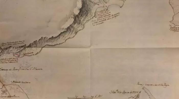 mapa bahía de La Habana