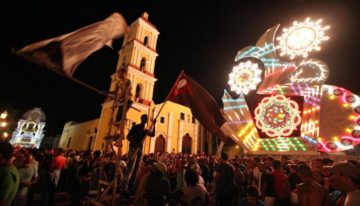 En Remedios se vive la parranda como en ningún otro lugar de Cuba. foto del autor