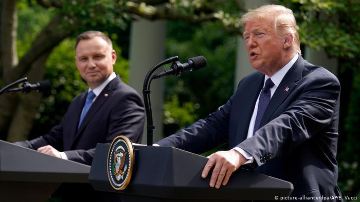 Trump anuncia el traslado de militares de Alemania a Polonia