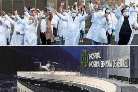 El agradecimiento a los profesionales de salud por su gran capacidad de trabajo en equipo, disponibilidad e implicación fue expresado por el jefe de la unidad de cuidados intensivos (UCI) del citado nosocomio, Antoni Margarit