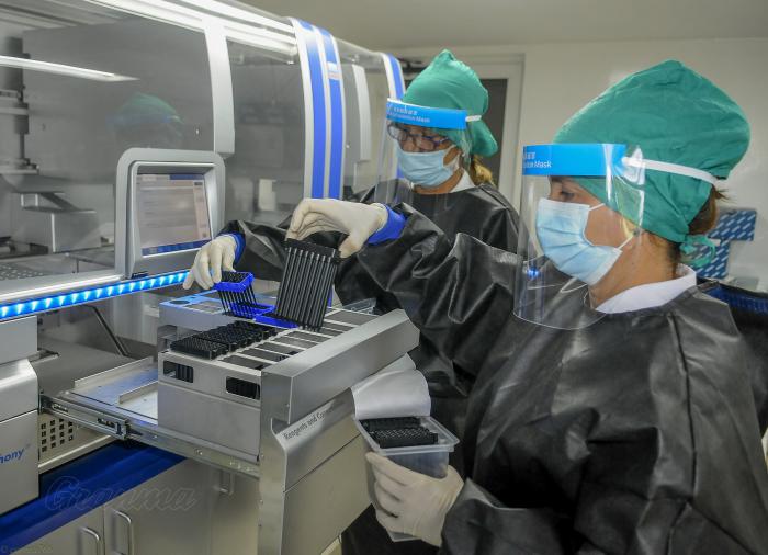 Centro Nacional de Genética Medica, Laboratorio de Biología molecular, procesamiento de muestras ADN