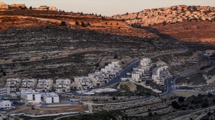 Asentamientos ilegales construidos por Israel en Cisjordania ocupada. Foto: AFP