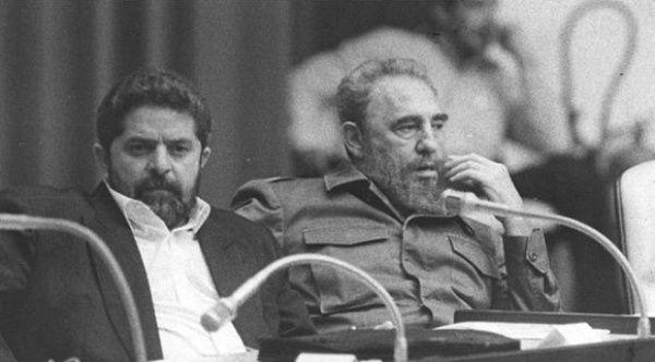 Fidel Castro y Lula