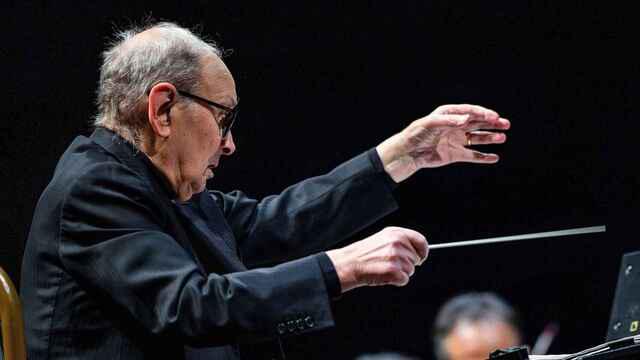 El compositor italiano Ennio Morricone. 