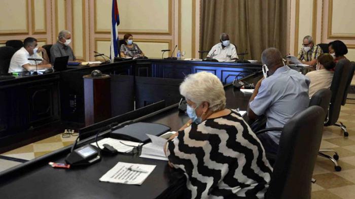 Presidió Lazo reunión de presidentes de las Comisiones Permanentes de Trabajo del Parlamento 