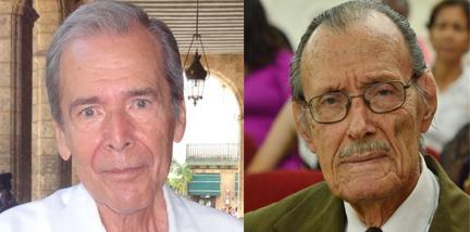 Rolando Rodríguez y Alfredo Diez Nieto han contribuido a fomentar los valores de la cultura cubana.  Fotos: TOMADA DE INTERNET y de Yander Zamora	

