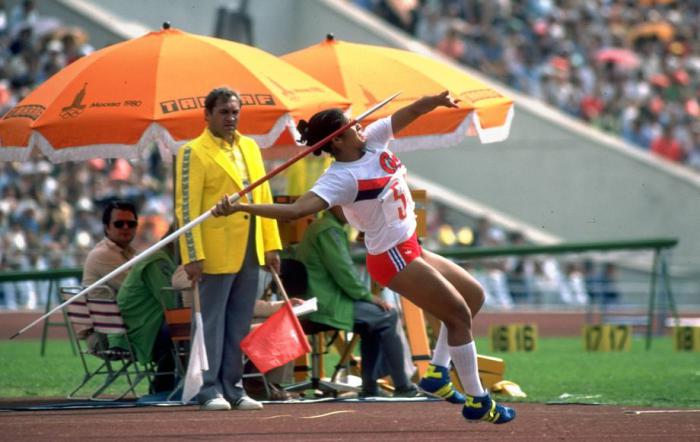 María Caridad se mostró siempre como una atleta perseverante