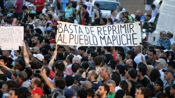 La comunidad mapuche se ha movilizado para demandar sean liberados sus compañeros presos. 