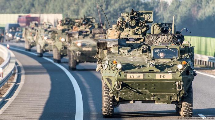 La otan, como «enviado letal» del imperio yanqui, lleva varias jornadas concentrando tropas y medios militares en territorio de Polonia.