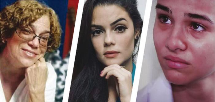 Nohemí Cartaya, Roxana Broche y Liliana Sosa. fotos: televisión cubana