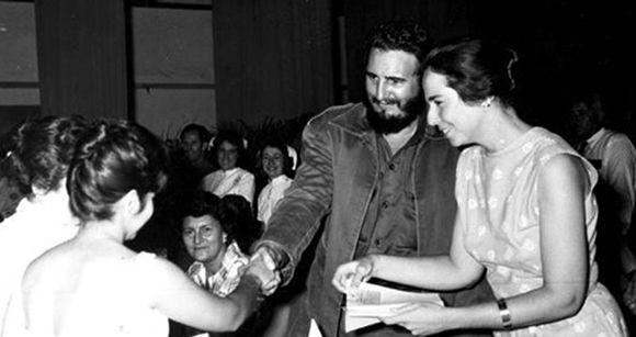 Fidel y Vilma