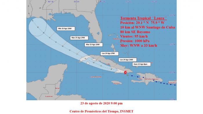 tormenta tropical laura