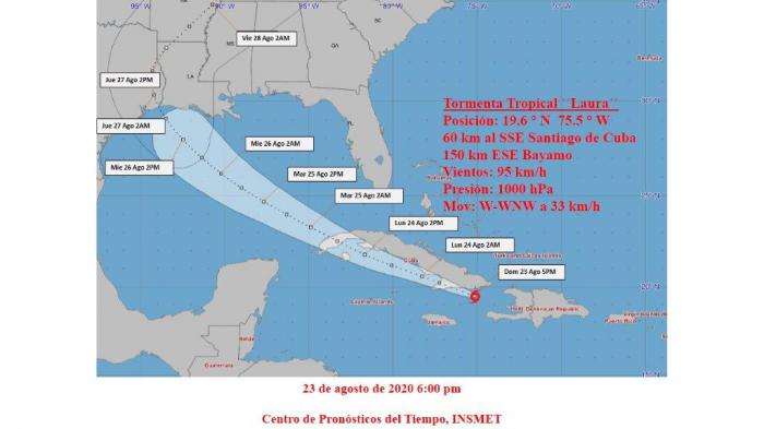 tormenta tropical laura
