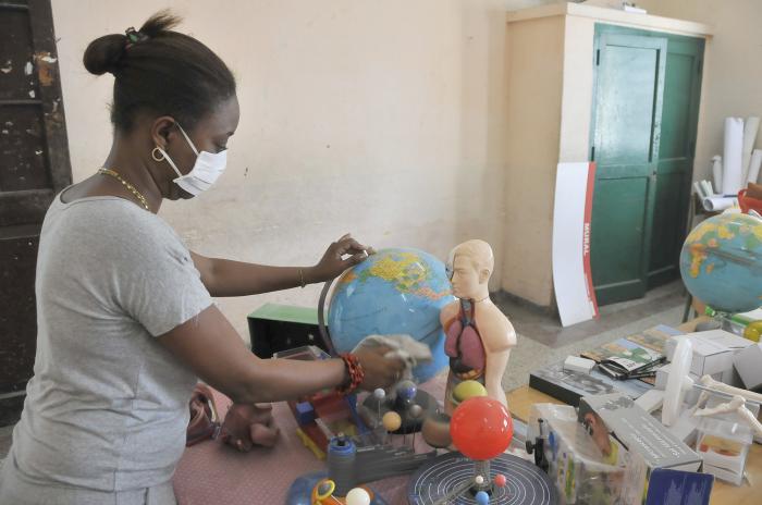 Proteccion contra el coronavirus,Escuela Primaria Patricio Lumunba.