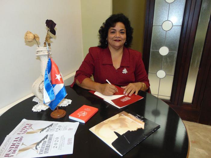 Doctora en Ciencias Jurídicas Rufina de la Caridad Hernández Rodríguez, Magistrada del Tribunal Supremo Popular. 