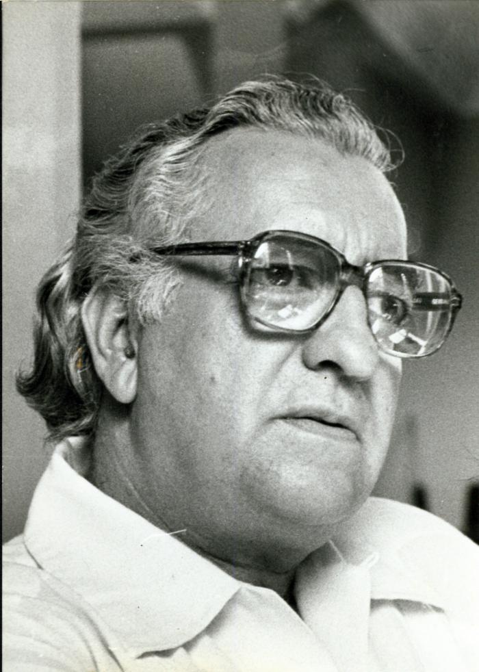 Manuel Moreno Fraginals.
Foto: Liborio Noval, 03/07/1979