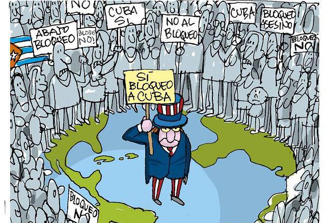 Cuba sabe que cuenta con el apoyo unánime de los pueblos contra el bloqueo. Martirena