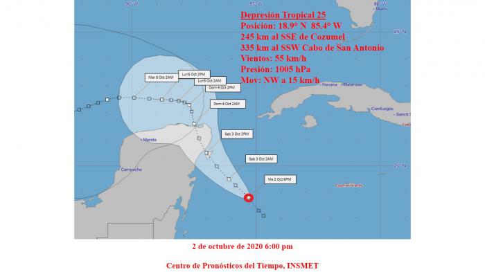 depresion tropical