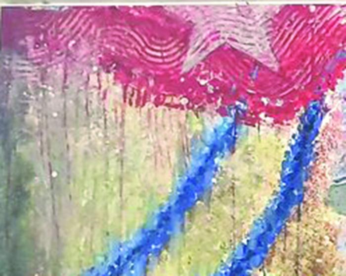 Detalle del mural Resistencia contra el bloqueo, de varios pintores cubanos.