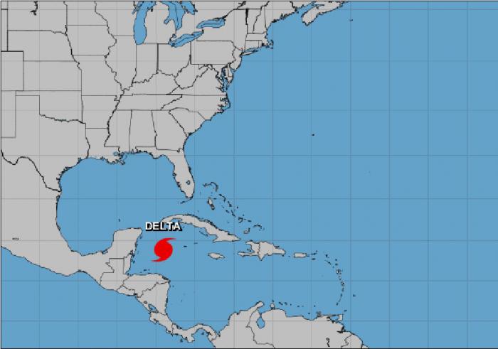 En el caso del huracán Delta, se está haciendo la vigilancia y hasta ahora las salidas del sistema para el pronóstico de los ciclones tropicales coinciden con otros modelos de pronóstico.