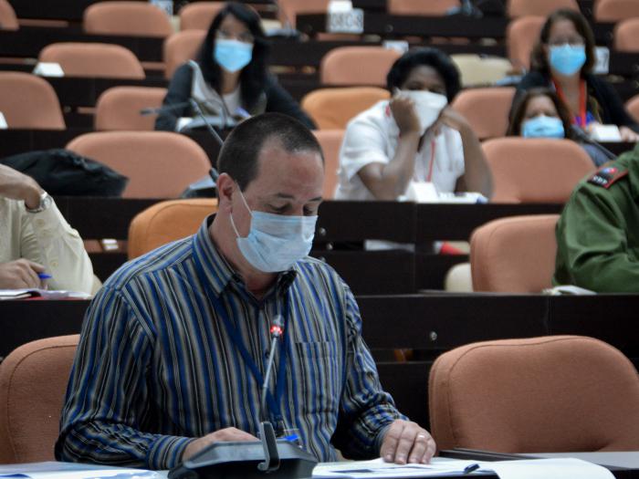El ministro de Salud Pública, José Angel Portal Miranda, valoró la situación epidemiológica del país. foto: estudios revolución
