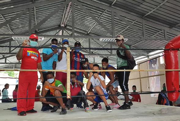 El recién inaugurado combinado deportivo del poblado de La Jagua, en Santa Cruz del Sur ya recibe a los atletas del futuro. Foto: Miozotis Fabelo Pinares