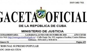 Gaceta Oficial No. 54 Extraordinaria de 2020, Instrucción No. 253 del Consejo de
