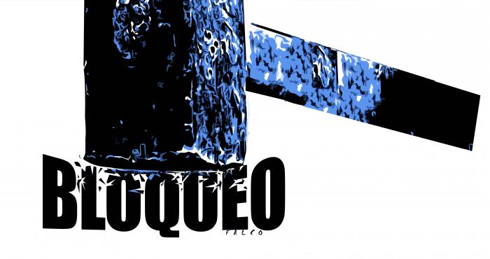 Caricatura sobre Bloqueo económico