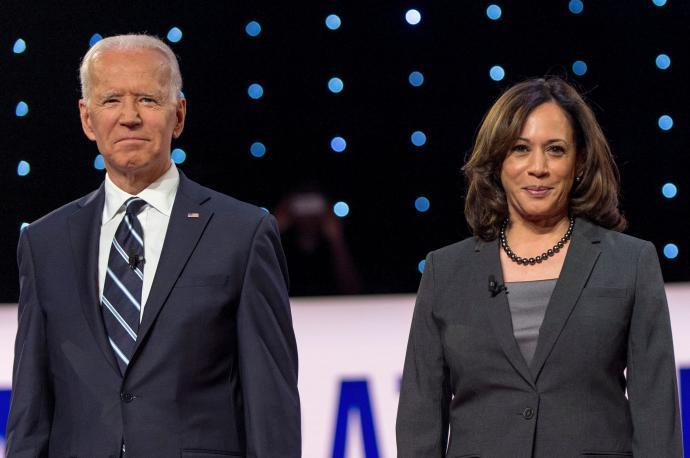 Joseph Biden y Kamala Harris, la fómula demócrata vencedora en las elecciones de EE. UU. 