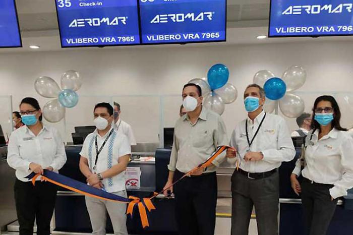 la nueva ruta Cancún-Varadero tendrá fecha fija cada viernes, en tanto a partir de diciembre la citada compañía enlazará con Villa Clara (en la zona central cubana) y Cayo Largo del Sur, conocido simplemente como Cayo Largo