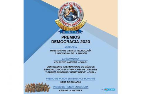 Confieren a Brigada Henry Reeve Premio Democracia en Argentina