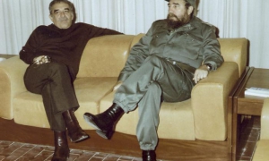 Una entrañable amistad unió a Fidel con Gabriel García Márquez. Foto: Archivo de Granma
