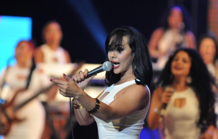 Momento Cultural, durante la Gala del Aniversario 60 de la Emisora Nacional Radio Rebelde, en la Sala Avellaneda del Teatro Nacional, en Plaza
