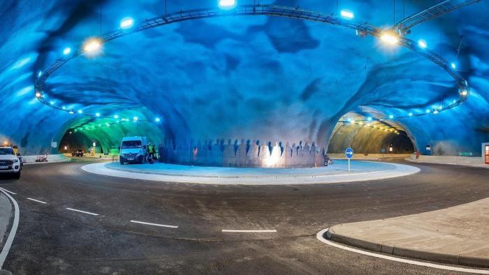 El primero de los túneles subacuáticos que formará parte de la mayor expansión de las infraestructuras de las islas Feroe.