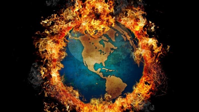 Ilustración sobre el cambio climático