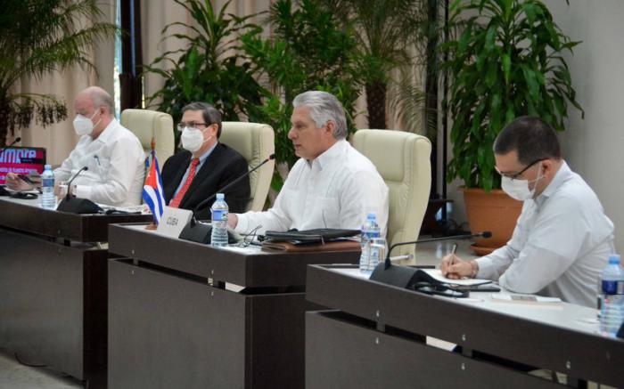 Intervención de Miguel Mario Díaz-Canel Bermúdez, Presidente de la República de Cuba, se centró en programas priorizados
