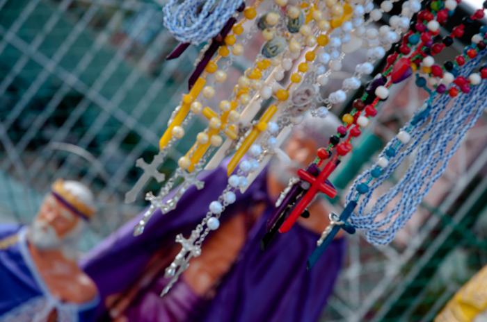 Peregruinación por el día de San Lázaro, realizado en el Rincón , Boyeros.