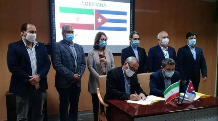 Cuba e Irán firman acuerdo sobre vacuna Soberana 02 contra la COVID 19