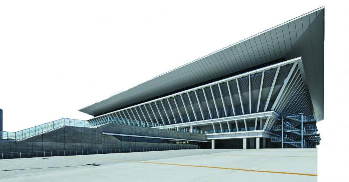 Los organizadores de Tokio-2020 definirán en marzo la presencia de aficionados en la cita estival.En la imagen, el Centro Acuático. 