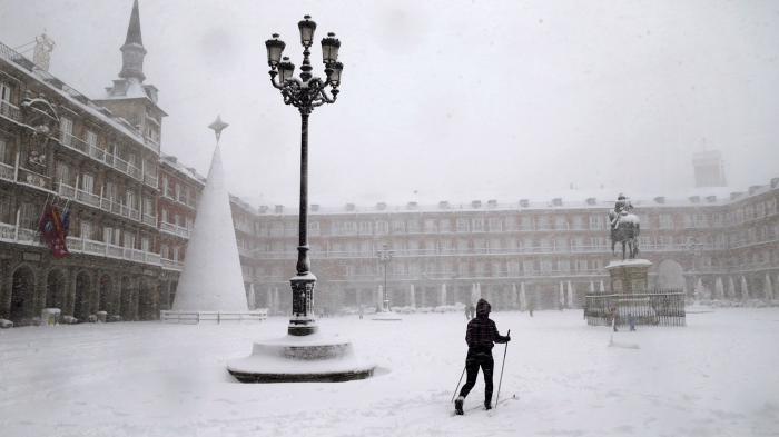 tormenta invernal Filomena