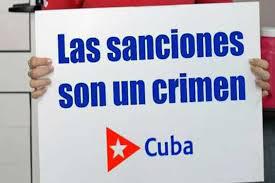 injustas sanciones contra Cuba