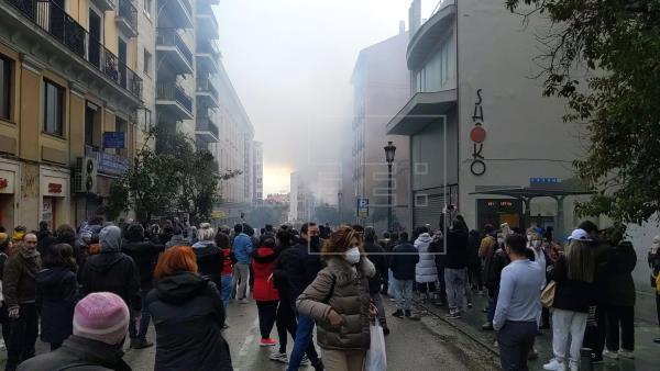 Explosión en Madrid