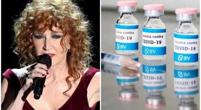 Cantante italiana Fiorella Mannoia