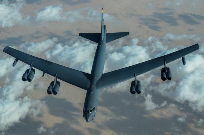 El B-52H Stratofortress es un bombardero estratégico subsónico de largo alcance que puede realizar diversas misiones. Foto: @Centcom
