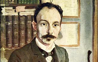 Retrato que le hizo el pintor, de origen sueco, Herman Norman.
