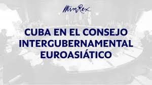 reunión del Consejo Intergubernamental Euroasiático