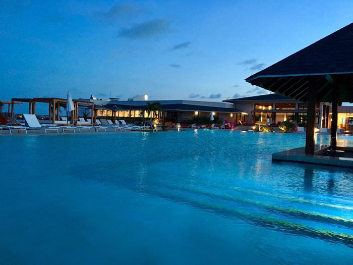 Una de las hermosas instalaciones de Cayo Cruz